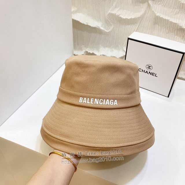Balenciaga男女同款帽子 巴黎世家印花漁夫帽  mm1200